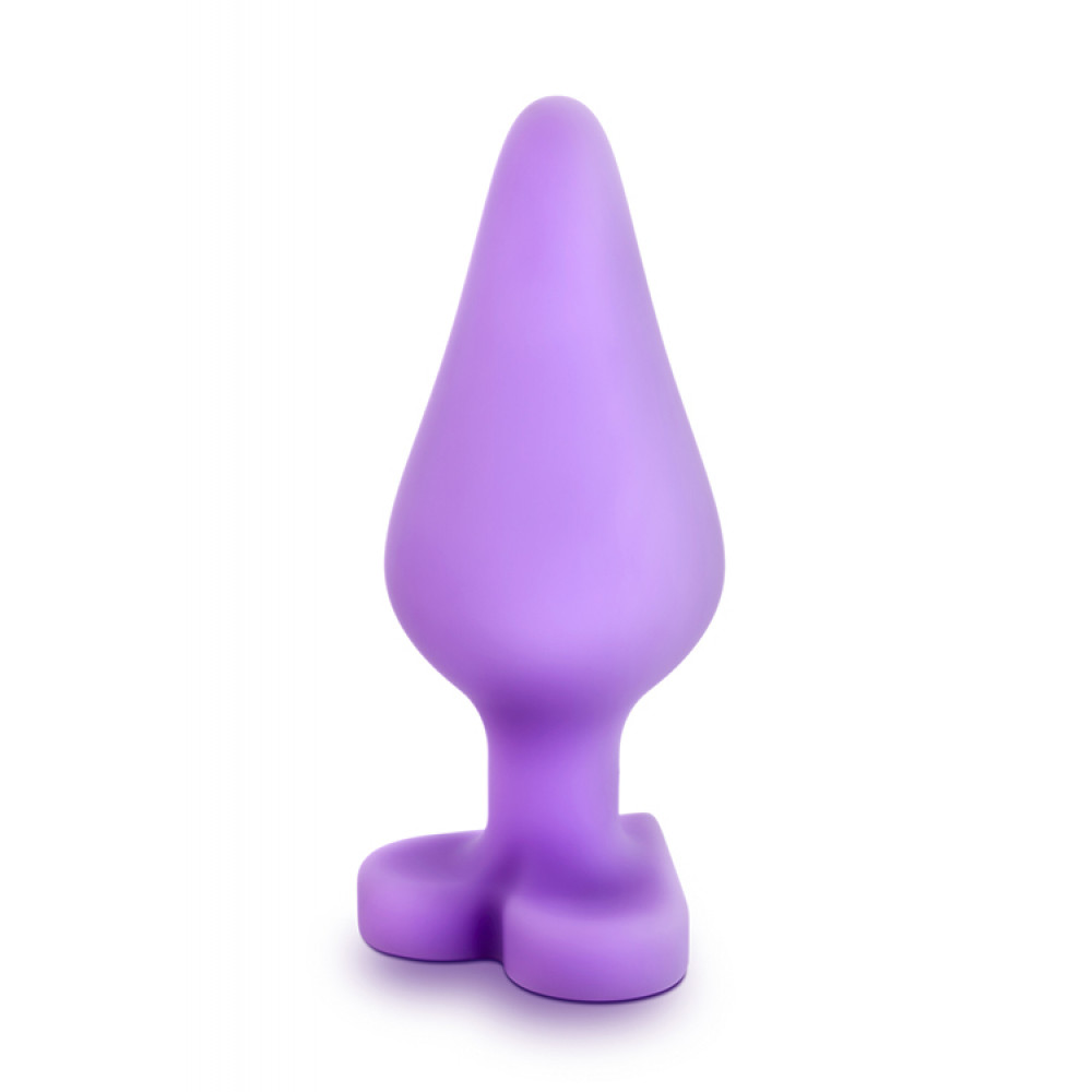 Секс игрушки - Анальная пробка PLAY WITH ME CANDY HEART DO ME PURPLE 5