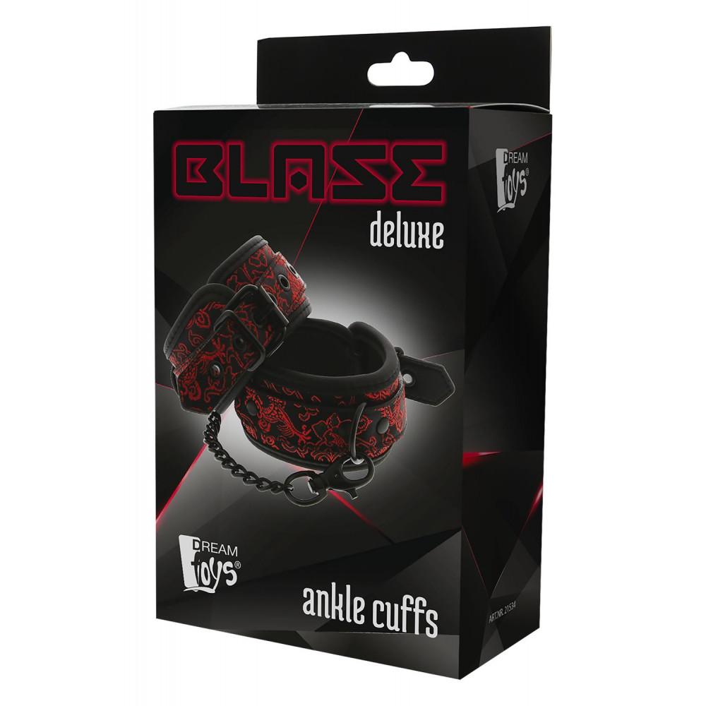БДСМ игрушки - Оковы BLAZE DELUXE ANKLE CUFFS 3