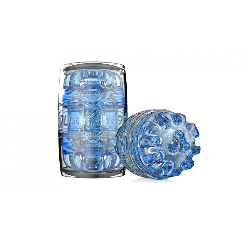 Секс игрушки - Мастурбатор двухсторонний FleshLight Quickshot Turbo, голубой