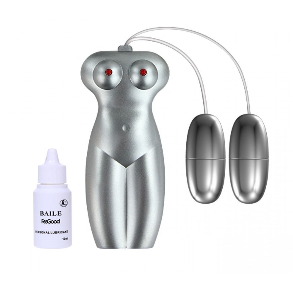 Мастурбаторы вагины - Мастурбатор вагина и анус с вибрацией BAILE - Masturbator Functions of Vibration , BM-009141S 6