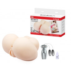 Мастурбатор вагина и анус с вибрацией BAILE - Masturbator Functions of Vibration , BM-009141S