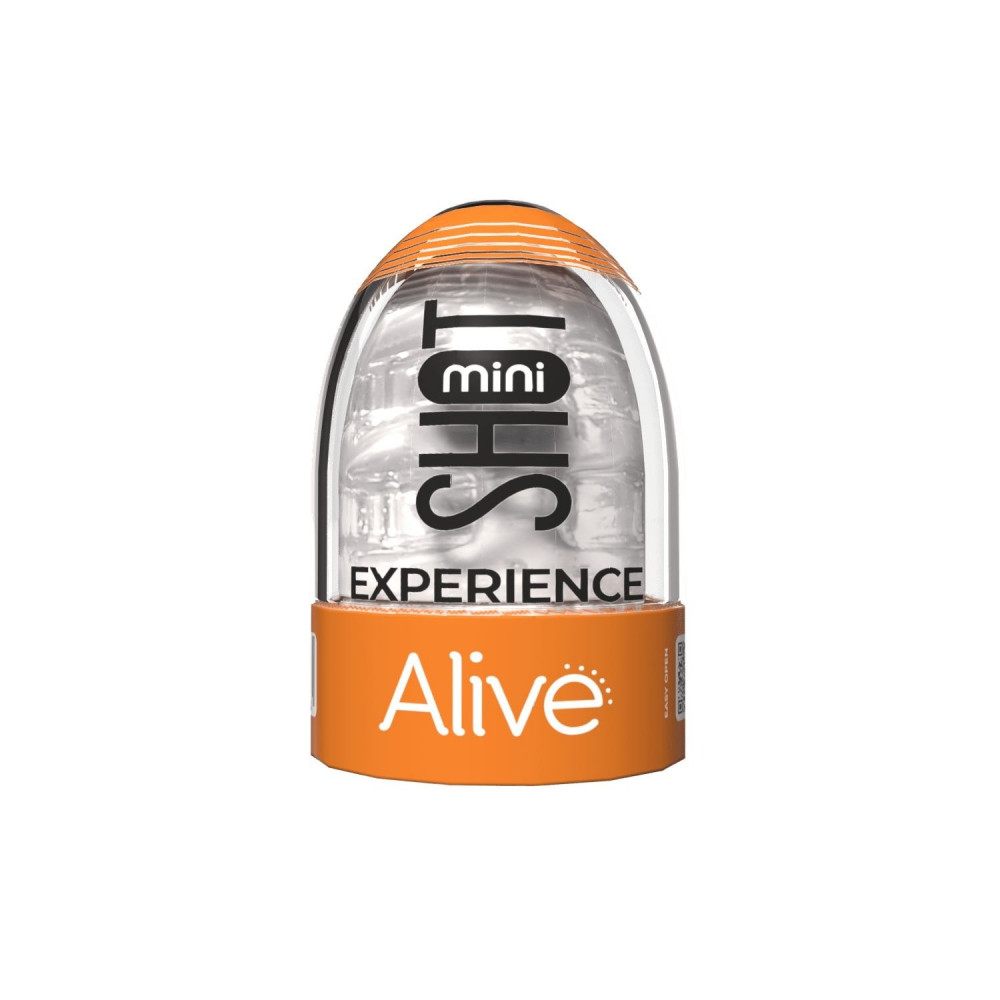 Секс игрушки - Мини мастурбатор Alive Mini Shot Experience прозрачный 1