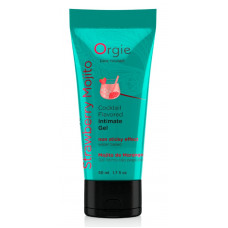 Оральный лубрикант Orgie Cocktail Flavored Intimate Gel - Strawberry Mojito, 50 ml