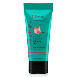 Оральный лубрикант Orgie Cocktail Flavored Intimate Gel - Strawberry Mojito, 50 ml