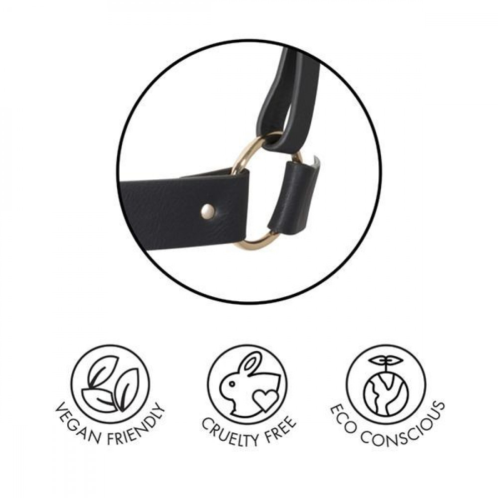 Плети, стеки, флоггеры, тиклеры - Флоггер Bijoux Indiscrets MAZE - Tassel Flogger Black 2