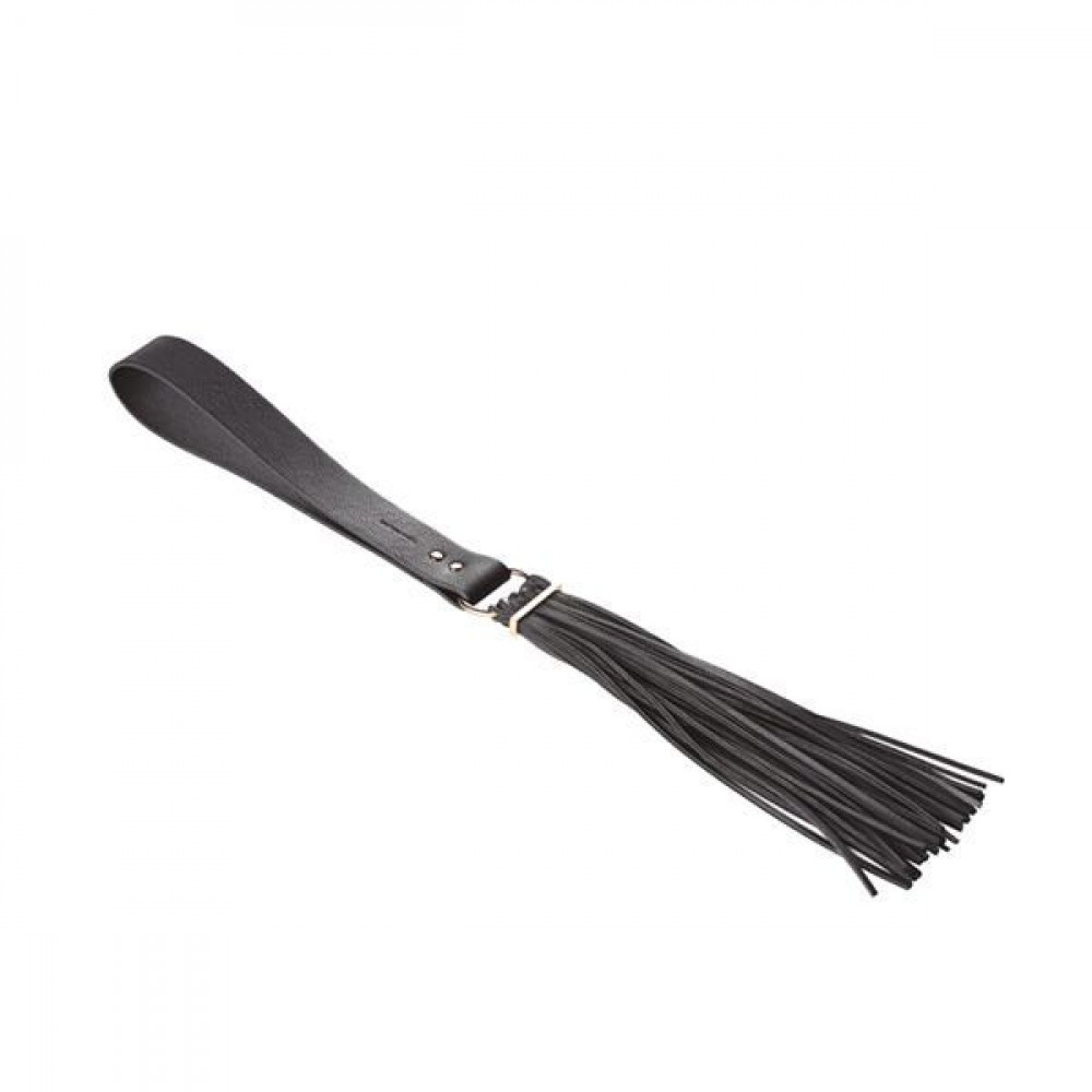 Плети, стеки, флоггеры, тиклеры - Флоггер Bijoux Indiscrets MAZE - Tassel Flogger Black