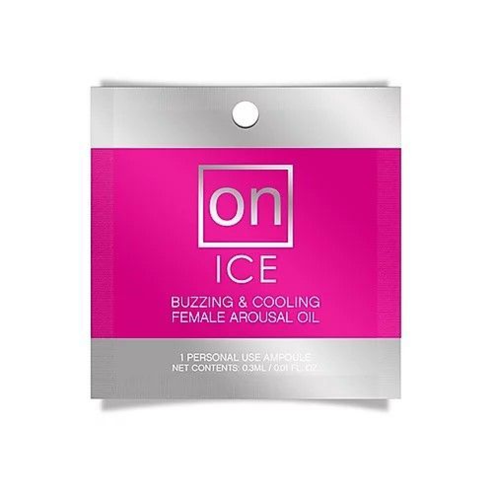 Женские возбудители - Пробник возбуждающего масла Sensuva - ON Arousal Oil for Her Ice (0,3 мл)
