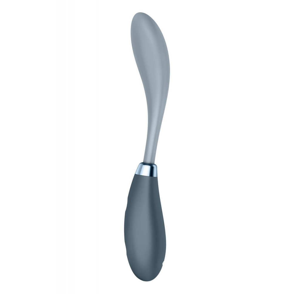 Стимулятор точки G - Вибратор Satisfyer G-Spot Flex 3 Grey, гибкий ствол с фиксацией положения 5