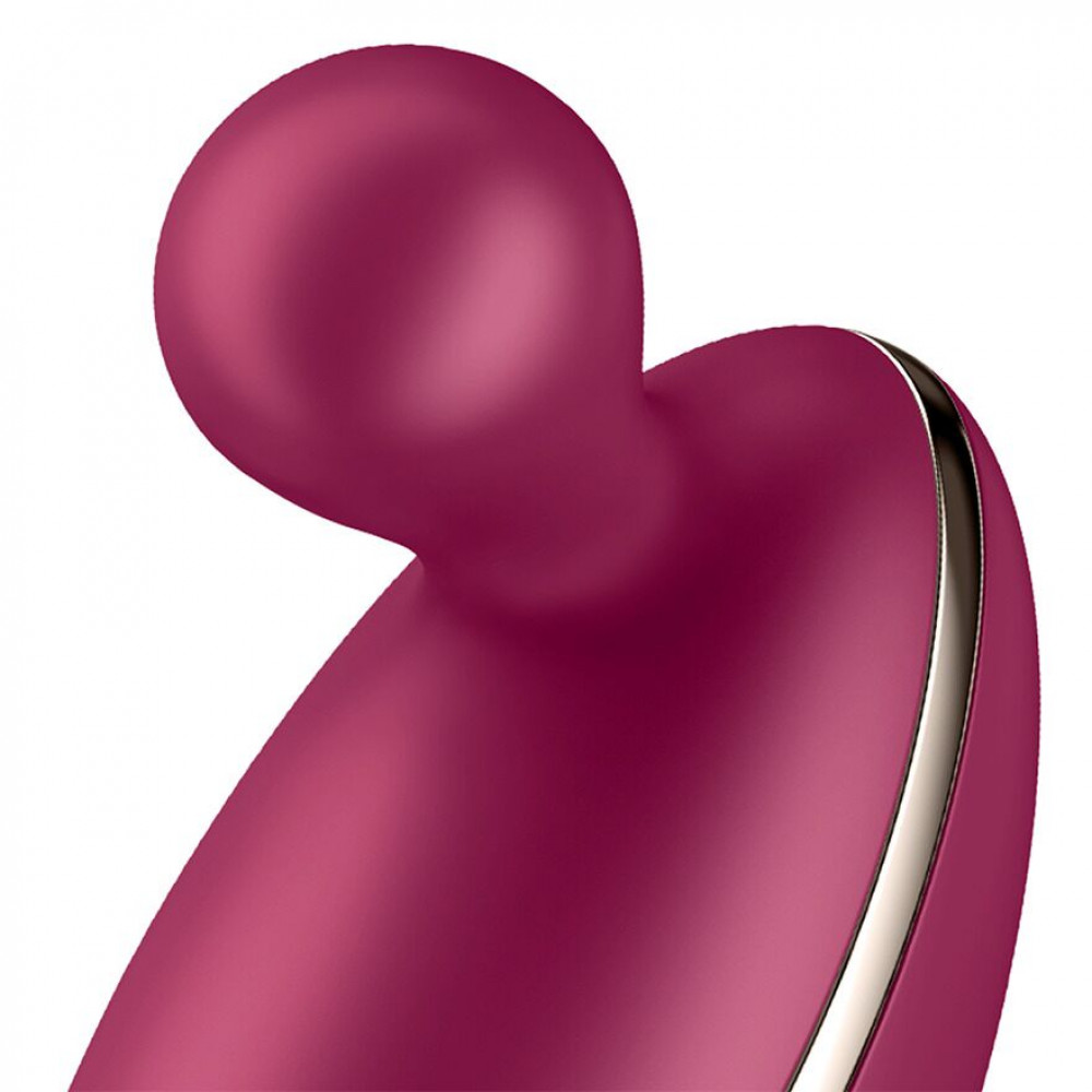 Клиторальный вибратор - Вибратор для наружной стимуляции Satisfyer Spot On 1 Berry, гибкий отросток 2