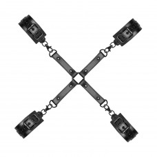 Фиксатор для рук и ног Bedroom Fantasies Hogtie & Cuffs Set 4-Way Restrant Set