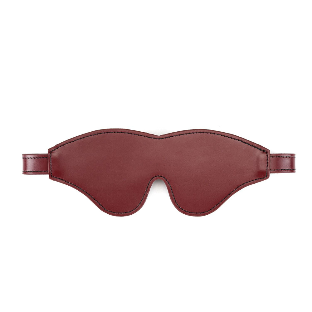 Маски - Маска на глаза Liebe Seele Wine Red Blindfold 3