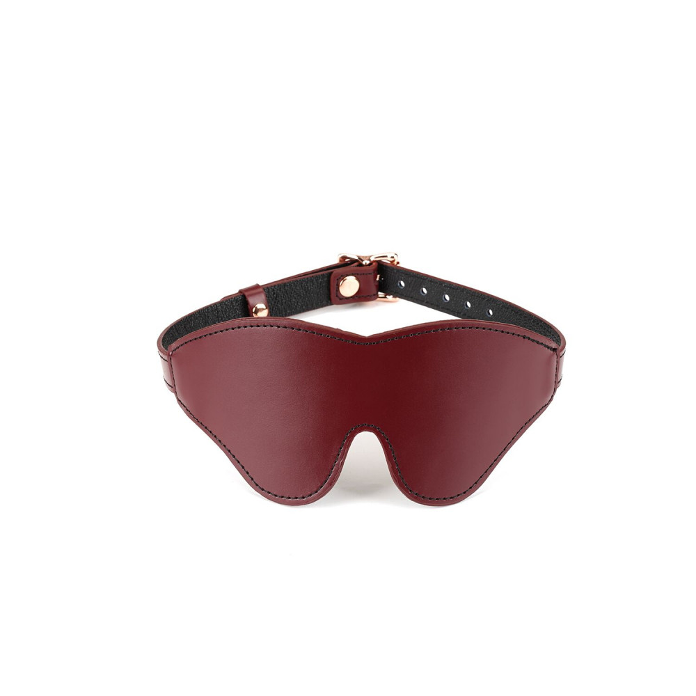 Маски - Маска на глаза Liebe Seele Wine Red Blindfold