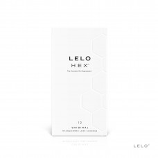 Презервативы LELO HEX Condoms Original 12 Pack, тонкие и суперпрочные