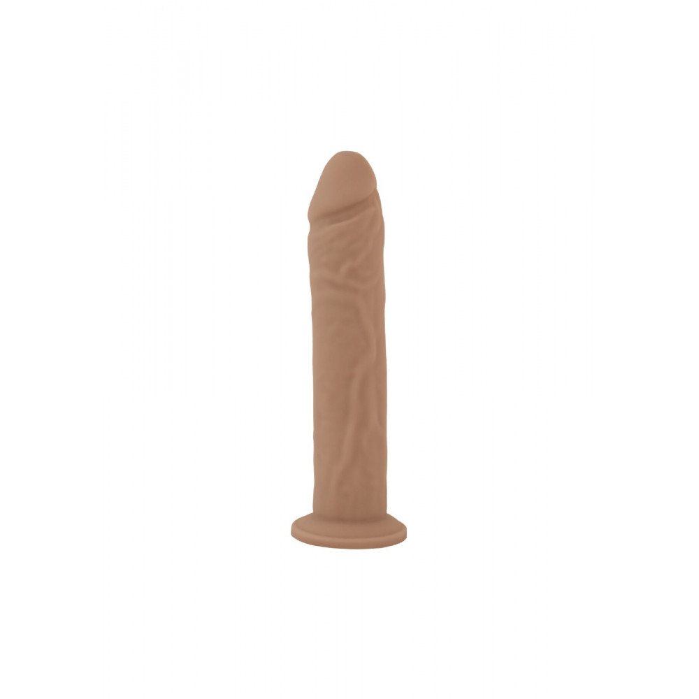 Фаллоимитаторы на присоске, двойные - Фаллоимитатор SilexD Oscar Flesh (MODEL 2 size 9in) Liquid Silicone подходит для Apollo 1