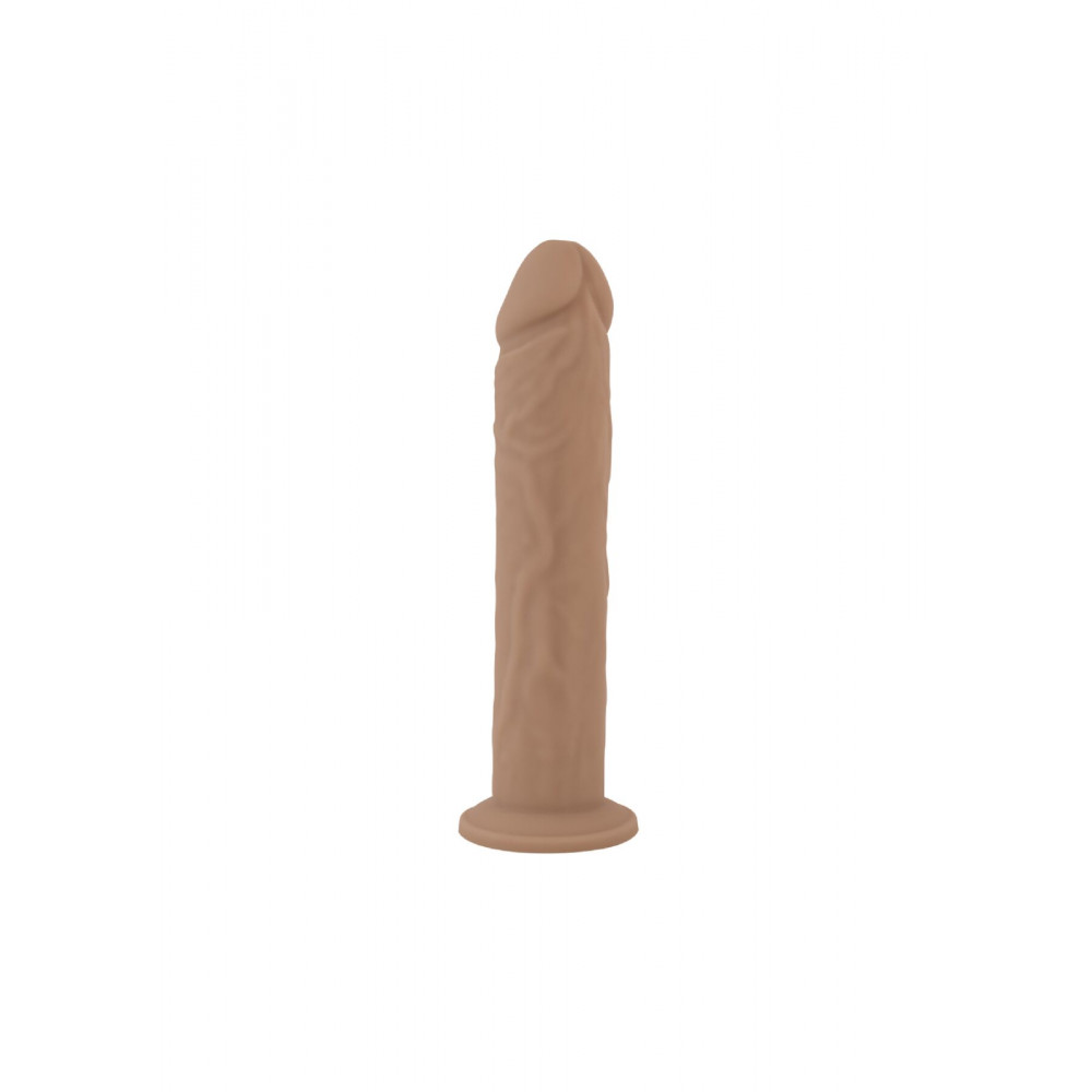 Фаллоимитаторы на присоске, двойные - Фаллоимитатор SilexD Oscar Flesh (MODEL 2 size 9in) Liquid Silicone подходит для Apollo