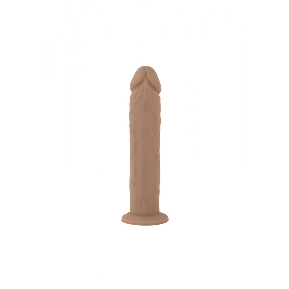 Фаллоимитаторы на присоске, двойные - Фаллоимитатор SilexD Oscar Flesh (MODEL 2 size 9in) Liquid Silicone подходит для Apollo 2