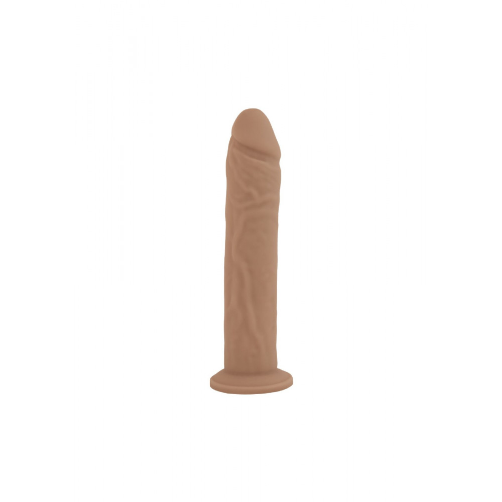 Фаллоимитаторы на присоске, двойные - Фаллоимитатор SilexD Oscar Flesh (MODEL 2 size 9in) Liquid Silicone подходит для Apollo 3