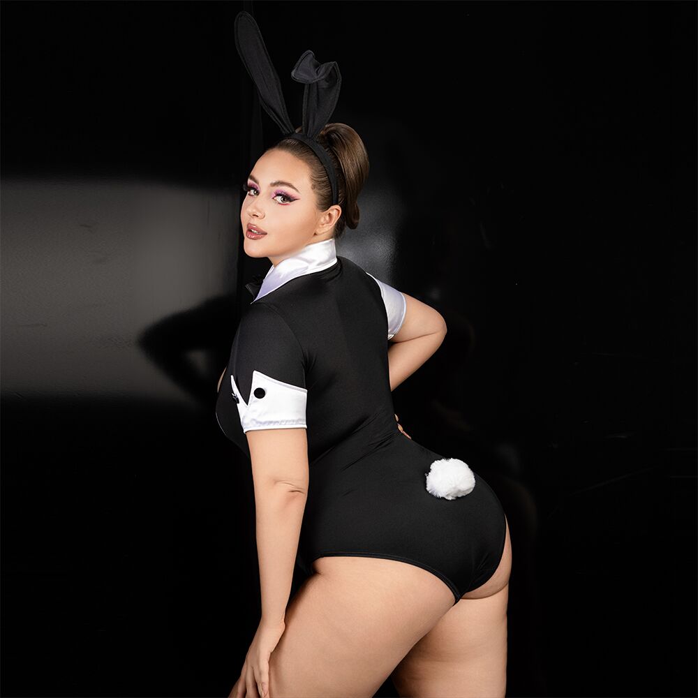 Эротические костюмы - Эротический костюм зайки JSY P61102 Plus Size 4