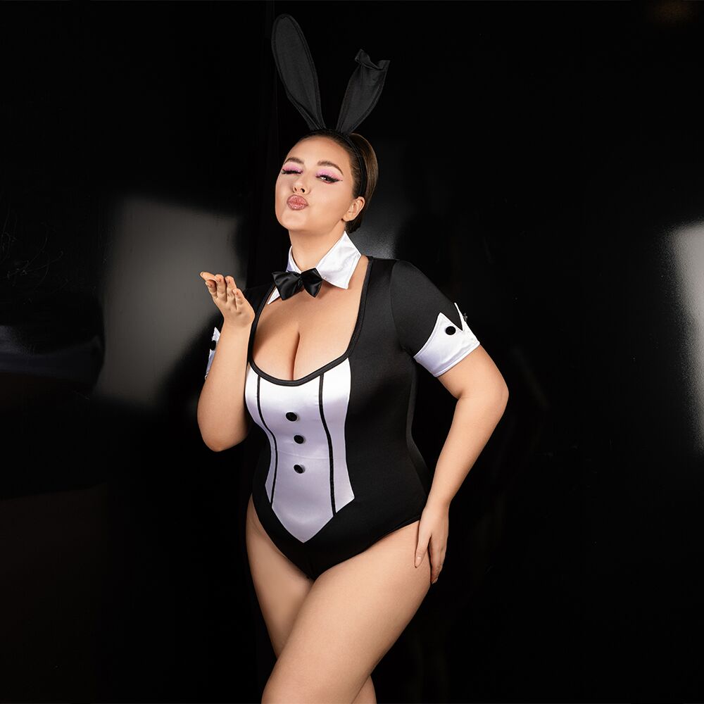 Эротические костюмы - Эротический костюм зайки JSY P61102 Plus Size 3