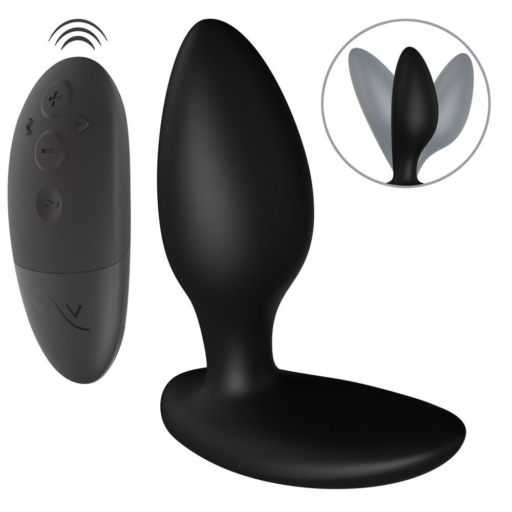  - Анальная смарт-вибропробка We-Vibe Ditto+ Satin Black с пультом ДУ