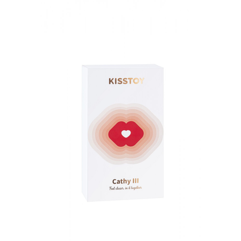 Вибраторы для пар - Пульсатор с вакуумным стимулятором KISSTOY Cathy III Light Blue 3