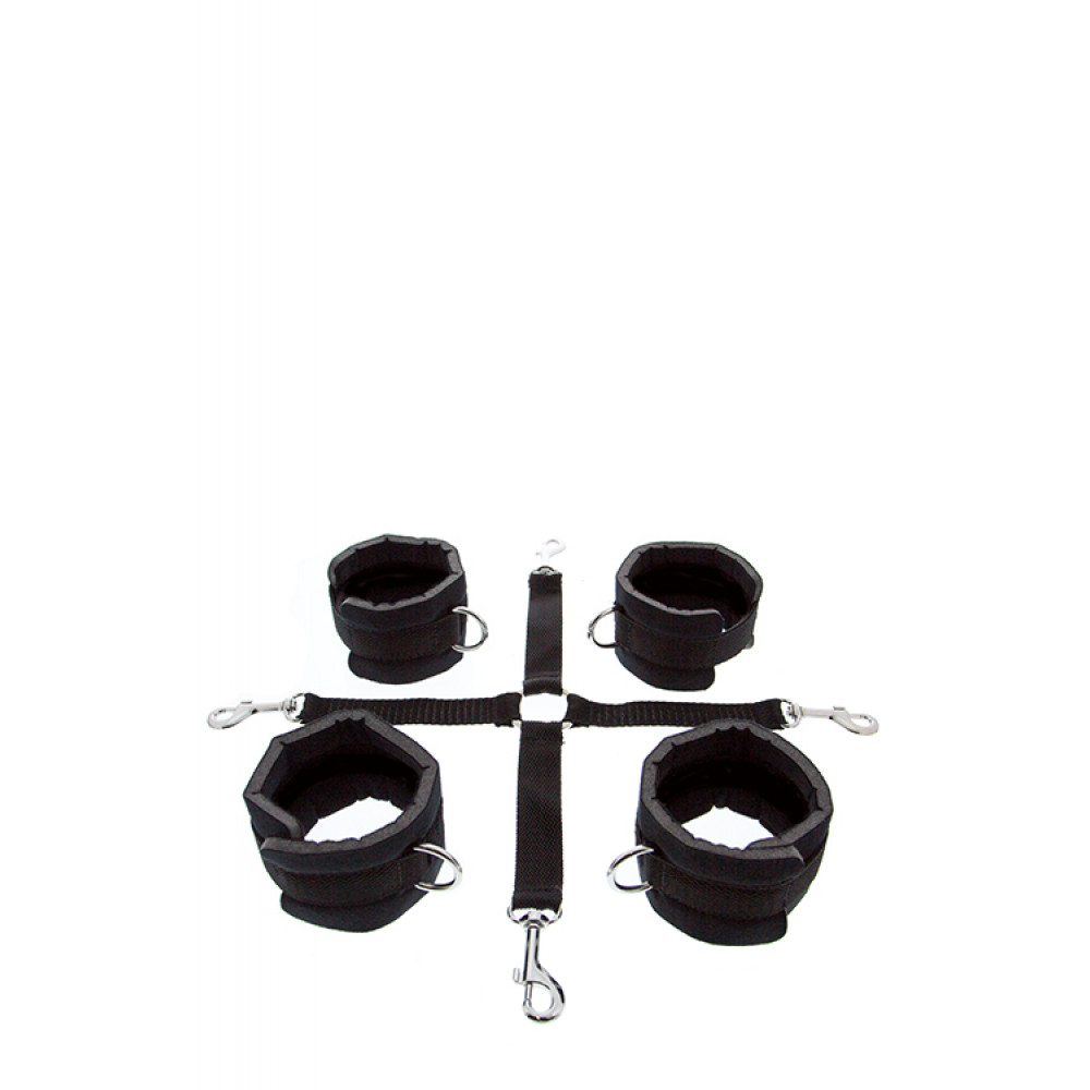 Наручники, веревки, бондажы, поножи - Система фиксации GP TIE CUFF SET
