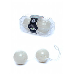 Вагинальные шарики Duo balls White, BS6700030