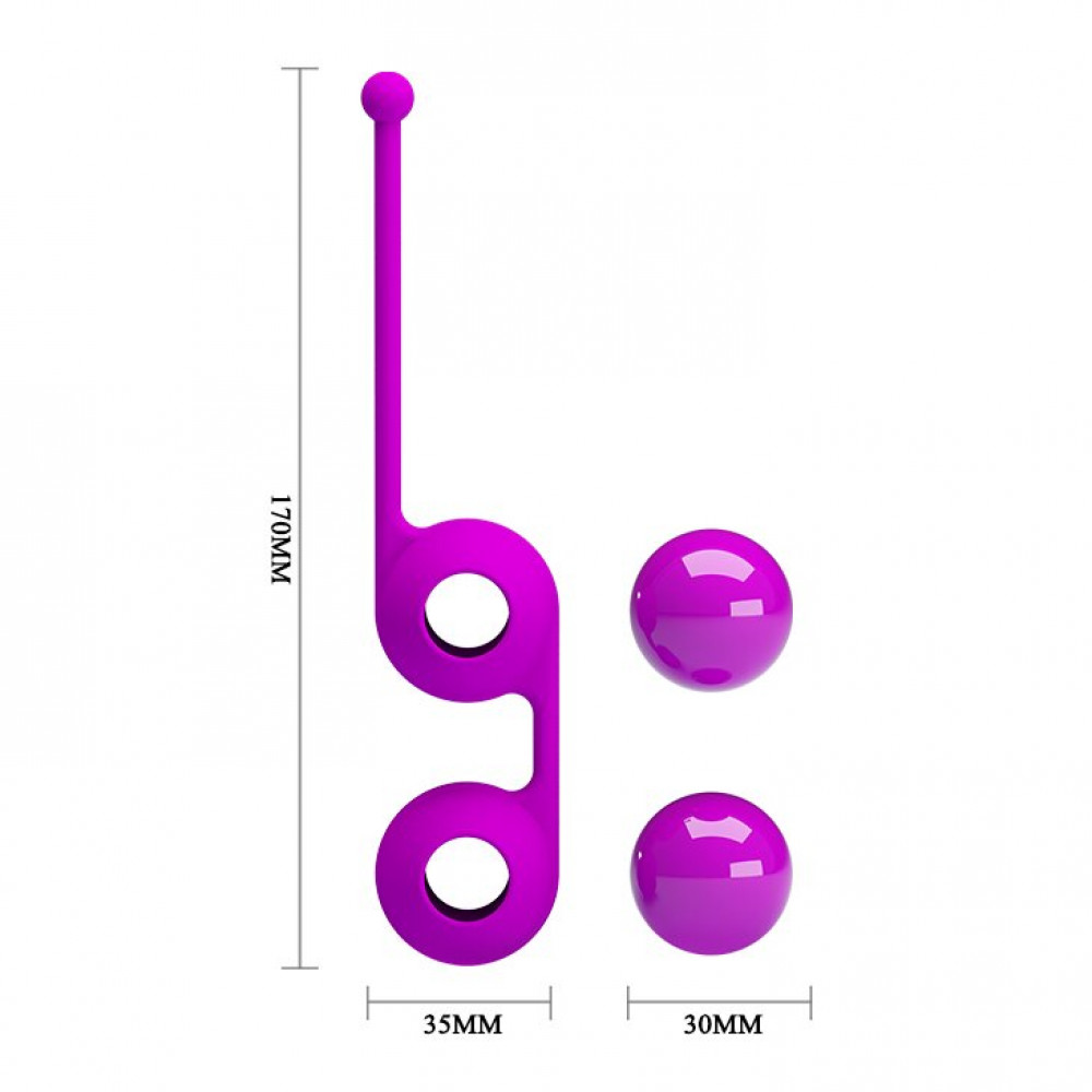 Вагинальные шарики - Вагинальные шарики Pretty Love Kegel Tighten Up II BI-014493-2 1