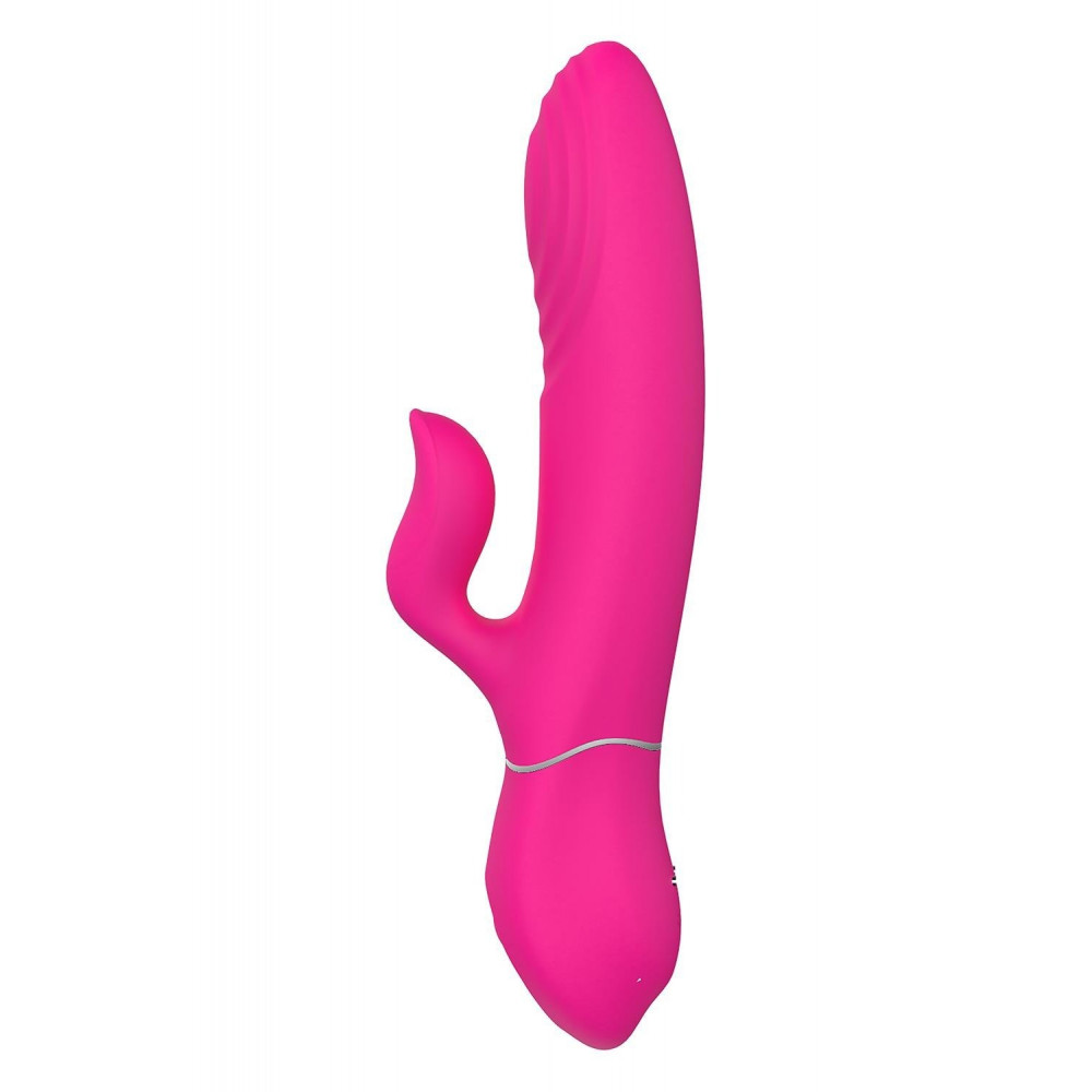 Секс игрушки - Вибратор-кролик Dreamtoys Essentials Duo Thruster для клитора, розовый 1