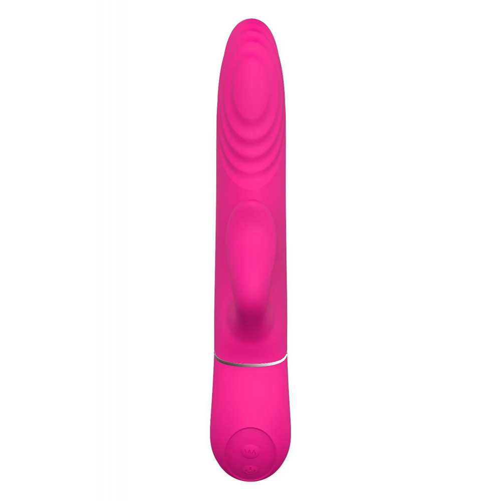 Секс игрушки - Вибратор-кролик Dreamtoys Essentials Duo Thruster для клитора, розовый 3
