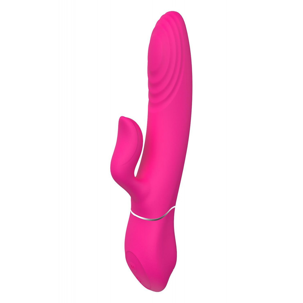 Секс игрушки - Вибратор-кролик Dreamtoys Essentials Duo Thruster для клитора, розовый