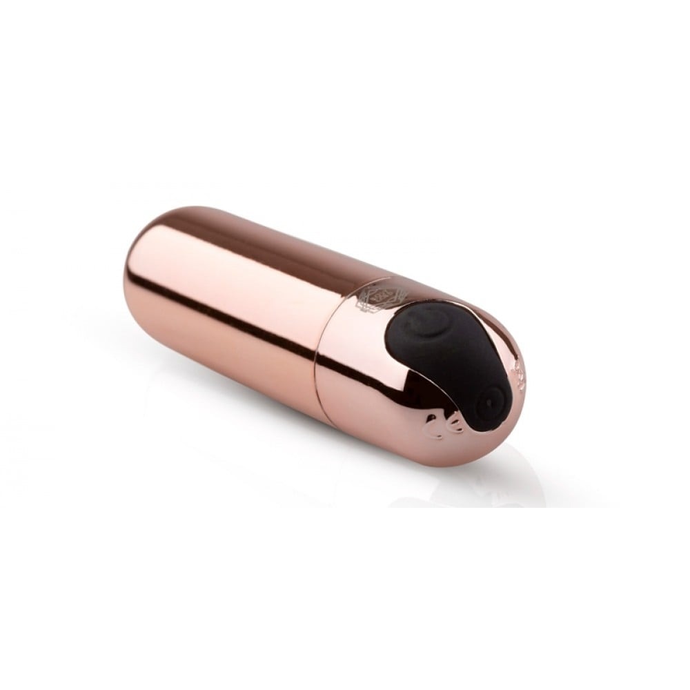 Вибропули  - Виброшарики Rosy Gold, розово-черный, 7.5 х 2 см 3