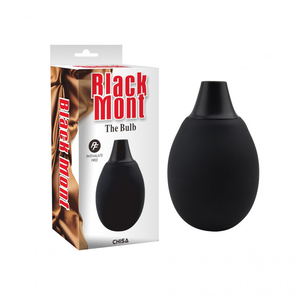 Секс игрушки - Анальный душ Chisa Black Mont без насадки, черный