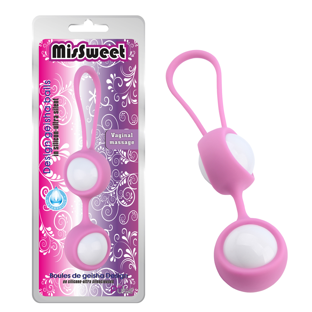 Вагинальные шарики - Вагинальные шарики Chisa MisSweet розовые