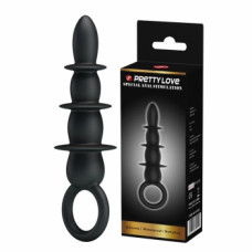 Анальный стимулятор BLACK PRETTY LOVE BI-014539