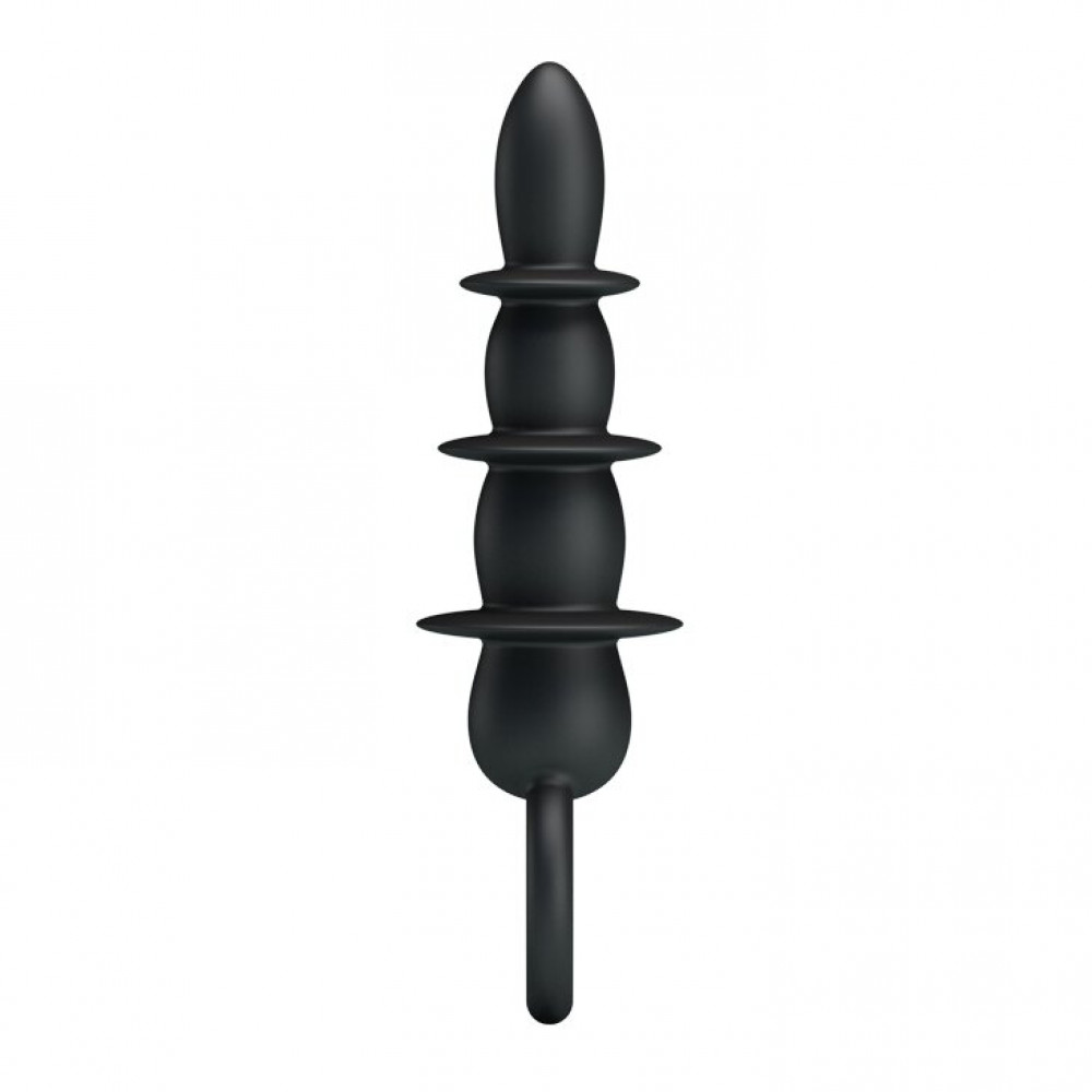 Анальные игрушки - Анальный стимулятор BLACK PRETTY LOVE BI-014539 5