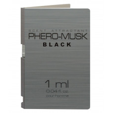 Духи с феромонами для мужчин PHERO-MUSK BLACK, 1 ml