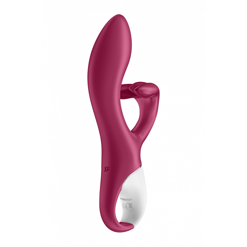 Секс игрушки - Гибкий двойной вибратор SATISFYER EMBRACE ME BERRY 5
