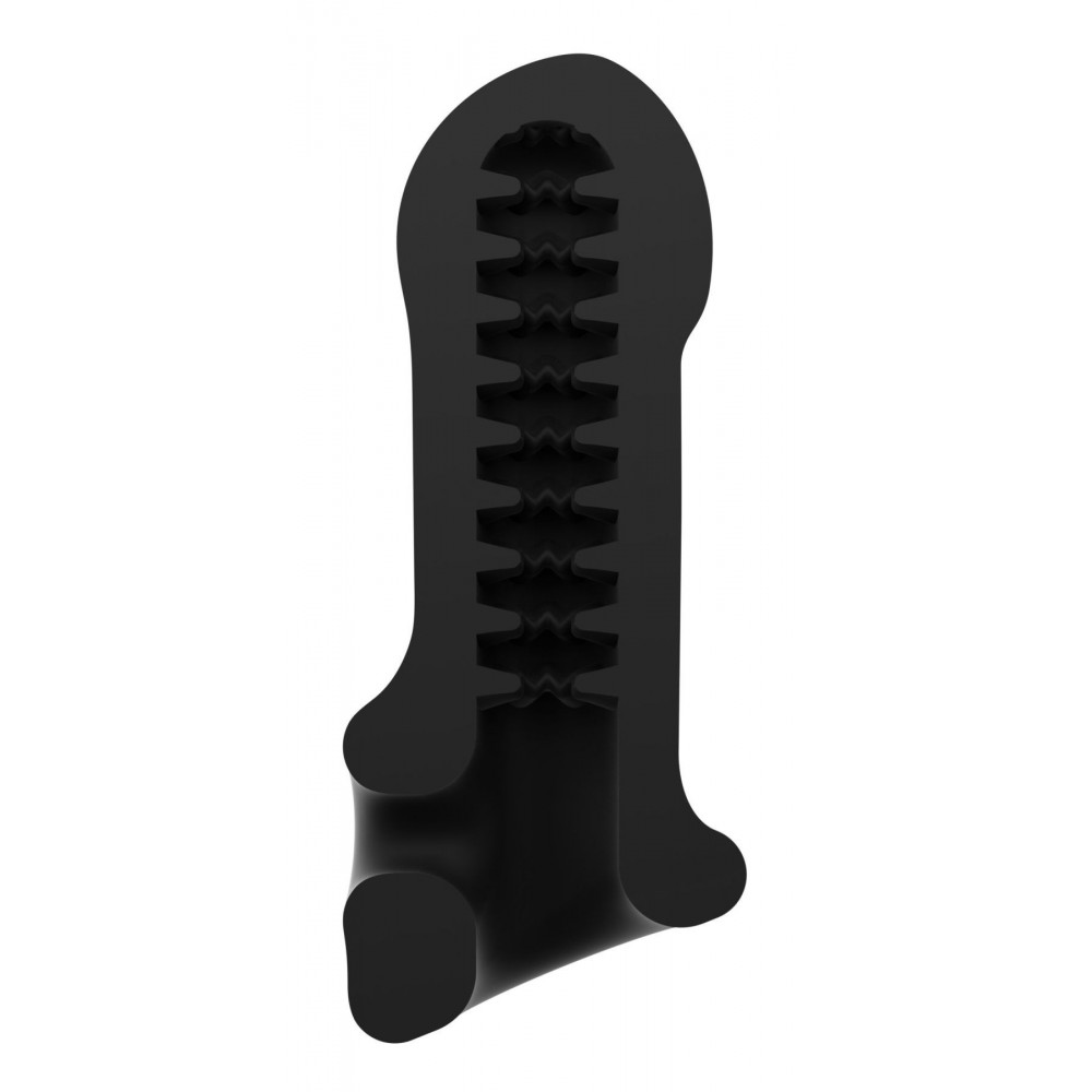 Насадки на член - Насадка на член Dorcel Xtend Boy утолщающая и удлиняющая, с отверстием для мошонки 2