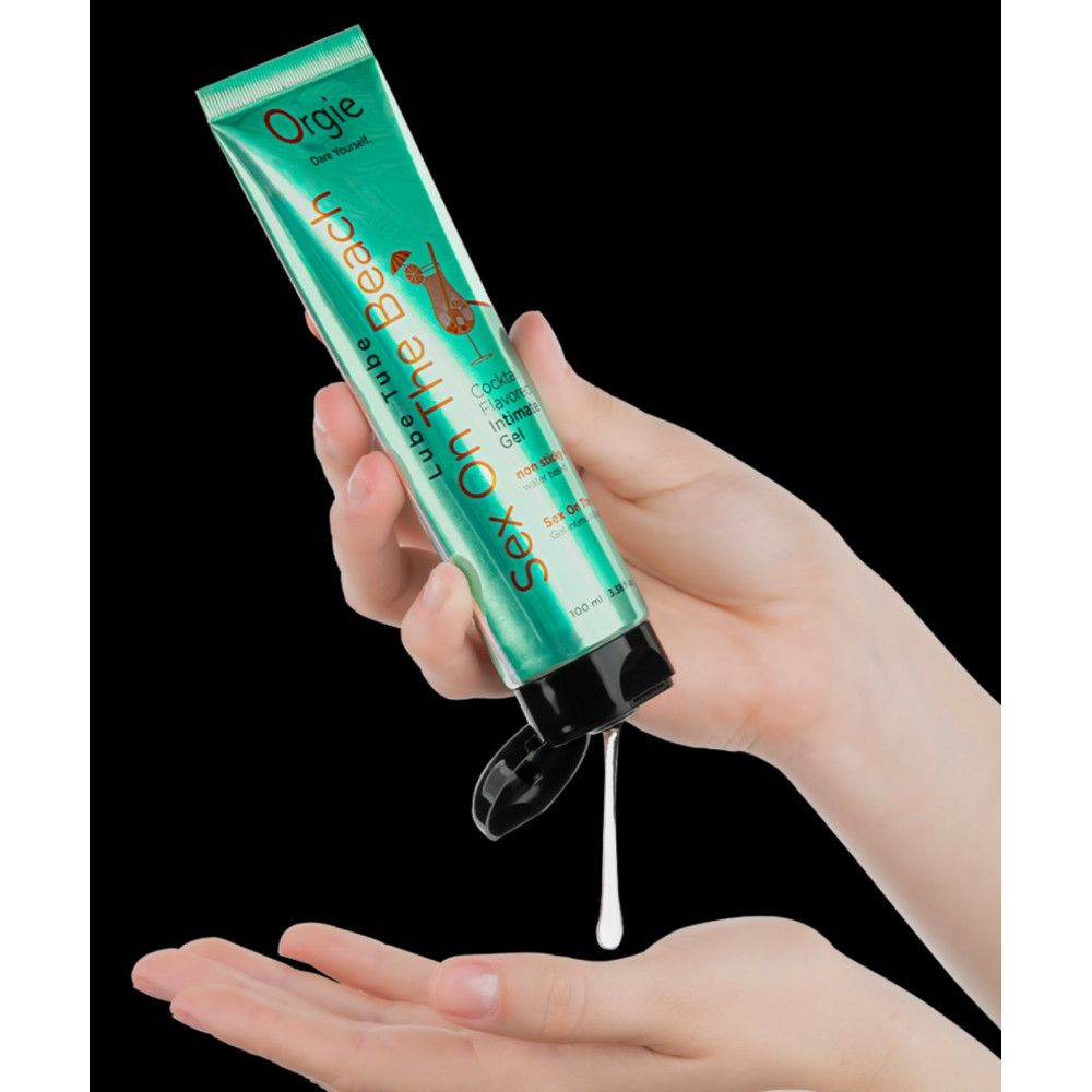 Лубриканты - Оральный лубрикант Orgie Cocktail Flavored Intimate Gel - Sex On The Beach, 100 ml 1