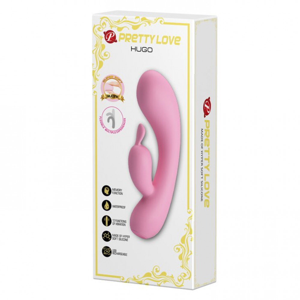 Вибратор - Перезаряжаемый вибратор PRETTY LOVE - Hugo, BI-014694 1