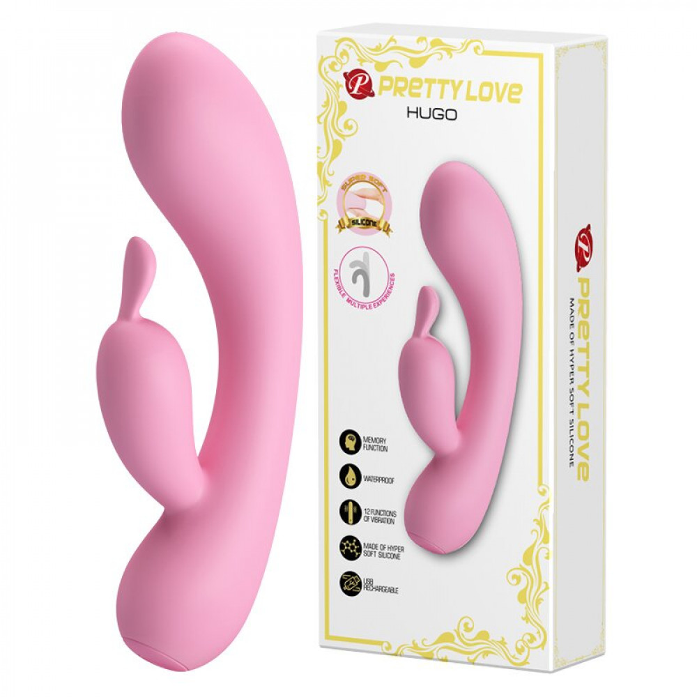 Вибратор - Перезаряжаемый вибратор PRETTY LOVE - Hugo, BI-014694