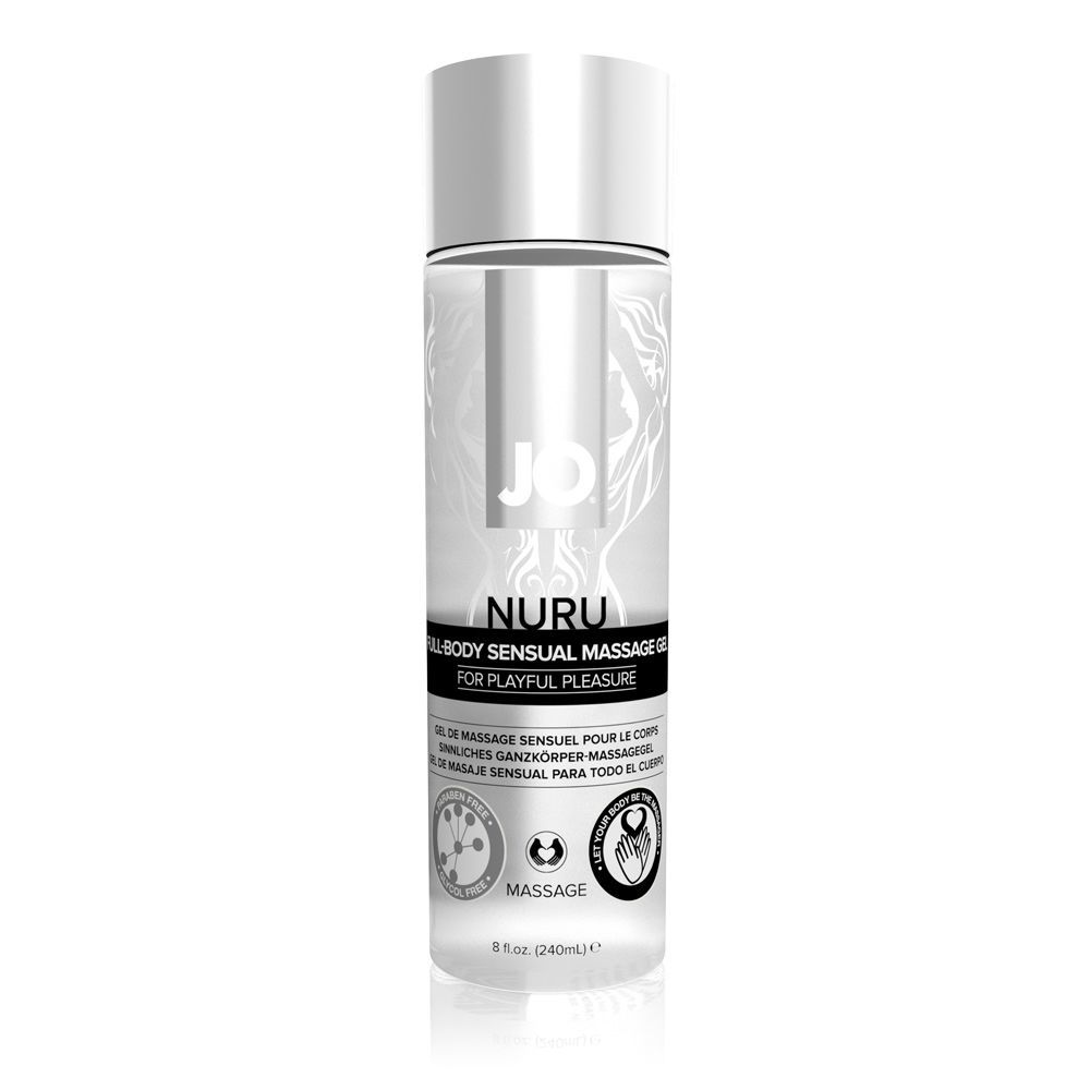 Массажные масла и свечи - Гель для NURU массажа System JO Nuru Massage Gel (240 мл)
