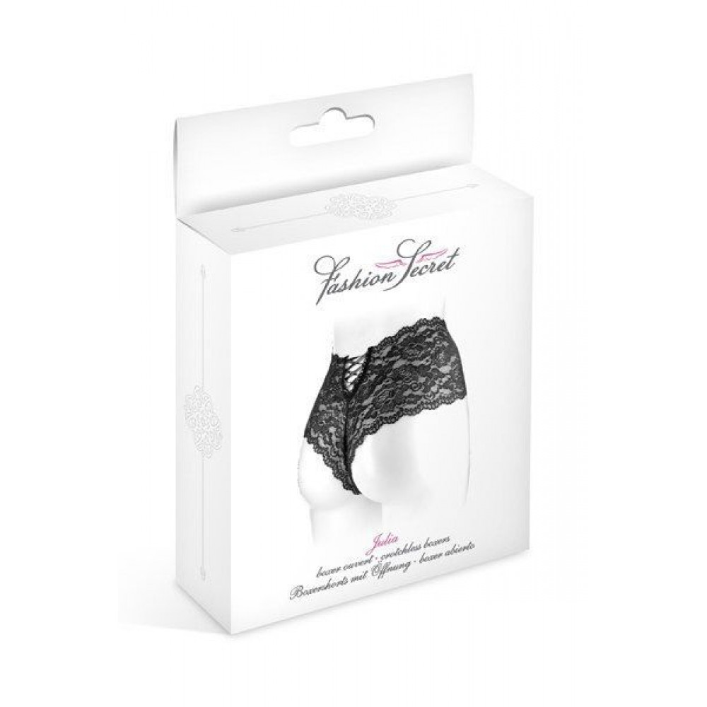 Сексуальные трусики - Трусики с доступом Fashion Secret JULIA Black 1