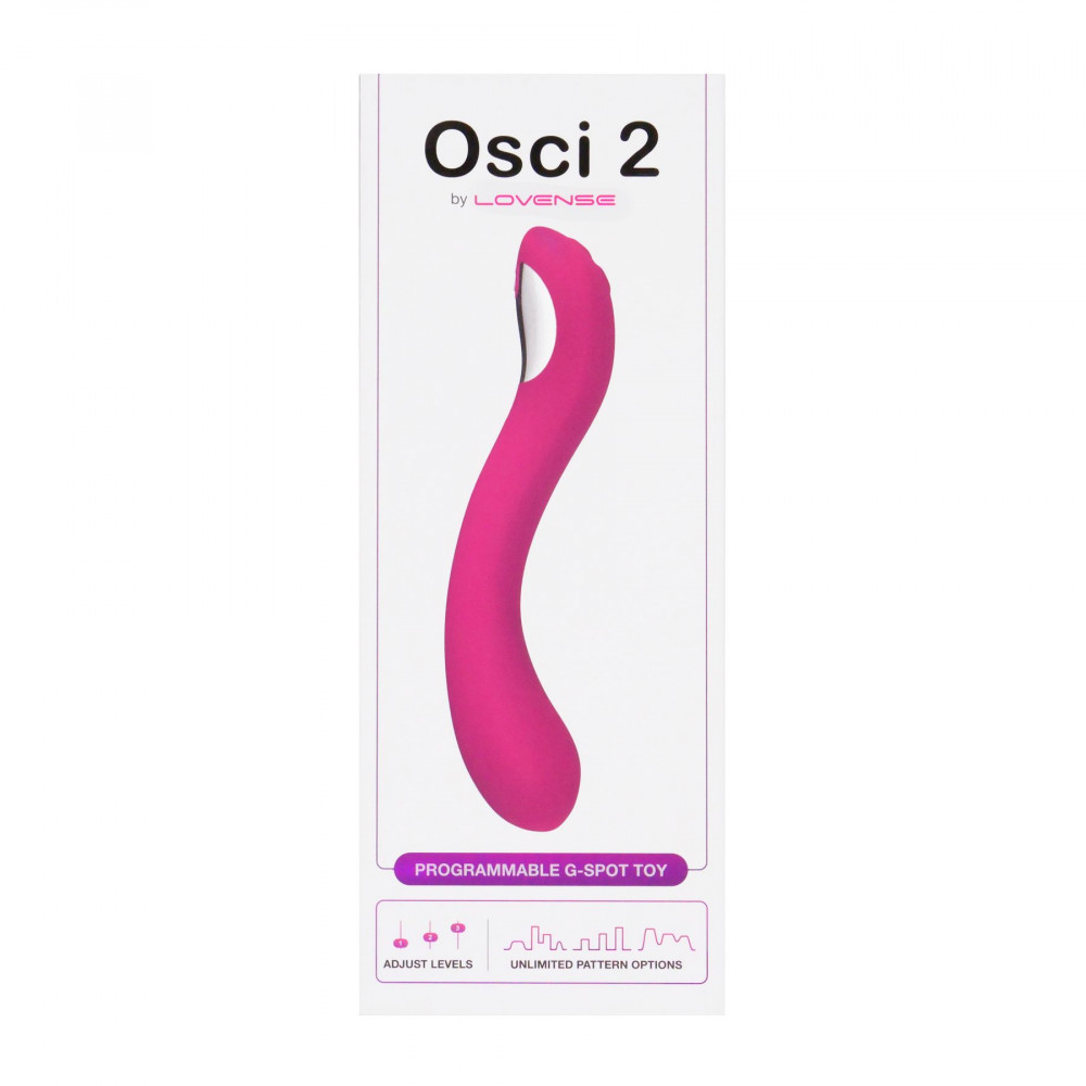 Стимулятор точки G - Осцилирующий смарт вибратор для точки G Lovense Osci 2 2