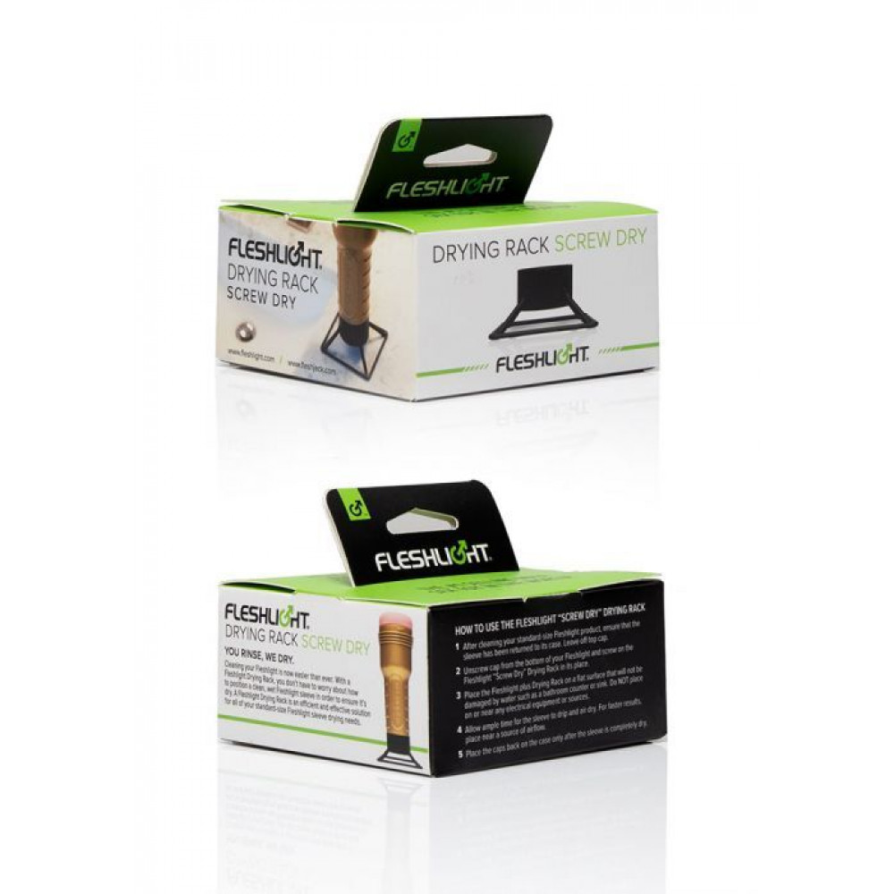 Аксессуары для мастурбаторов - Подставка-сушка для мастурбаторов Fleshlight Drying Rack — Screw Dry Новинка 1