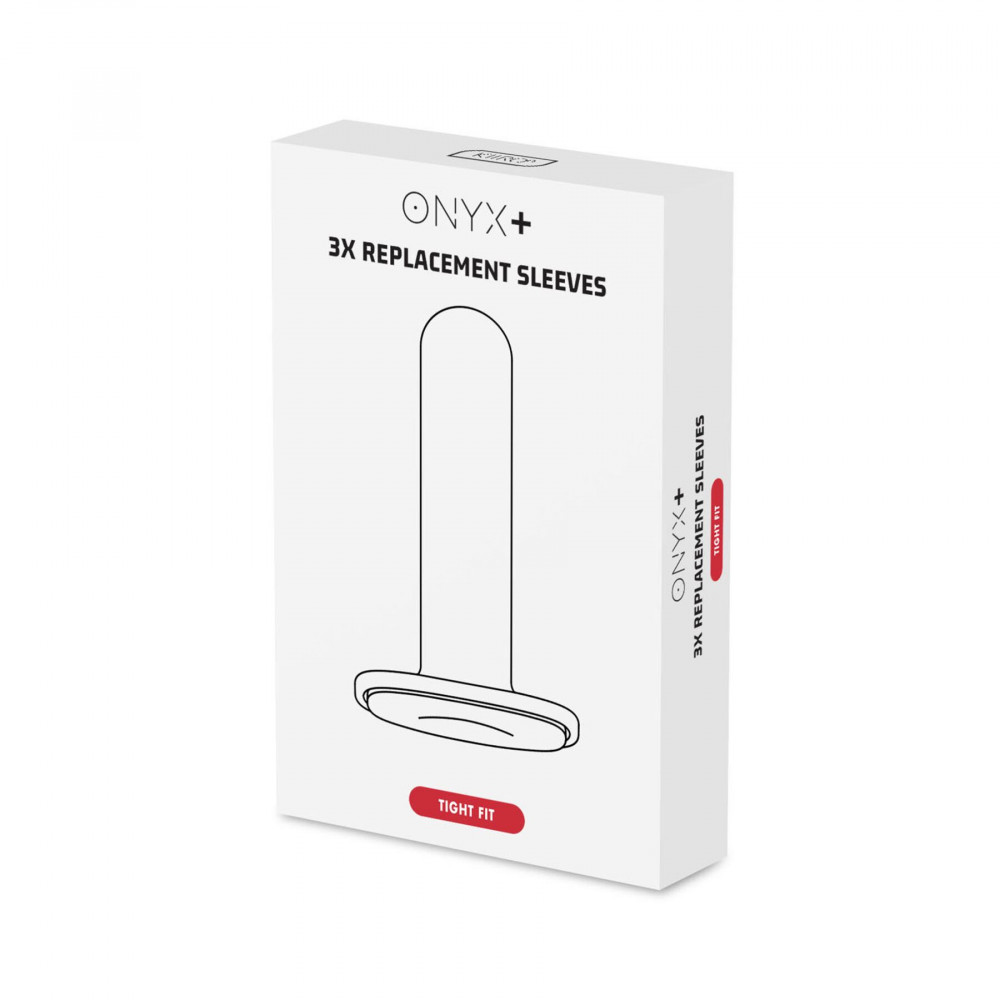 Аксессуары для мастурбаторов - Рукав для Kiiroo Onyx+ Tight (3 шт.), меньший диаметр