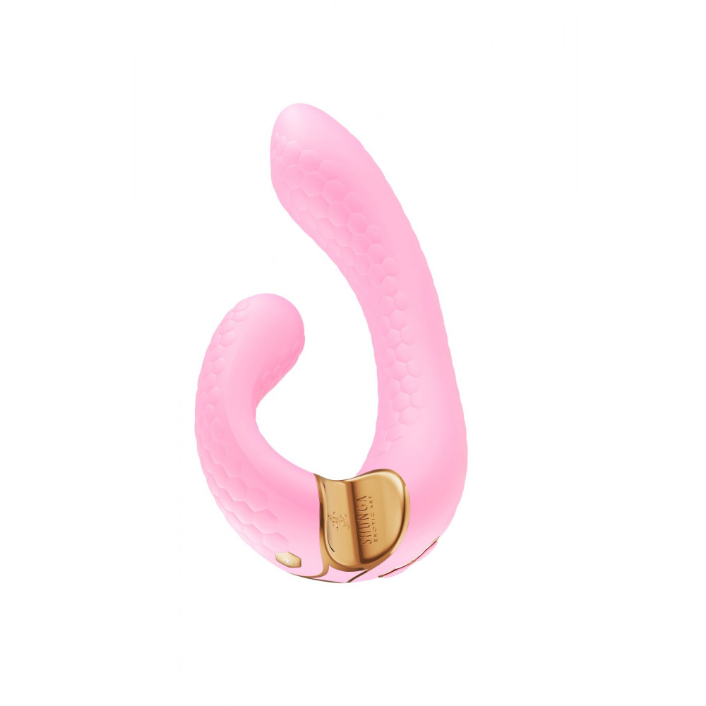 Вибратор - Вибратор-кролик Shunga Miyo Light Pink 7