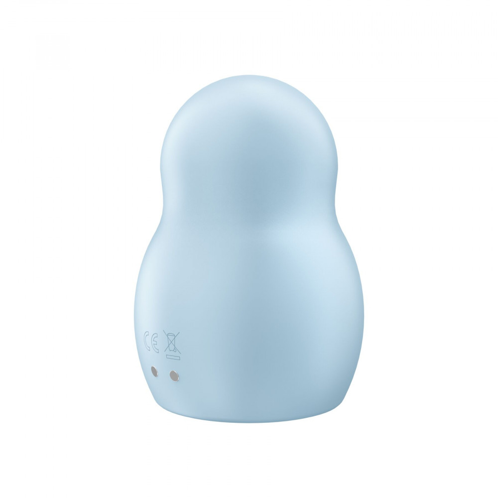 Вибраторы вакуумные - Вакуумный стимулятор с вибрацией Satisfyer Pro To Go 1 Blue 3