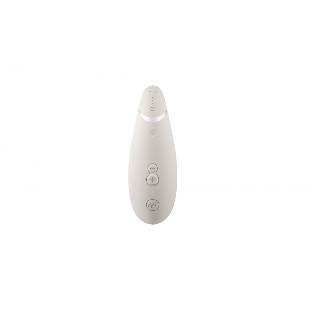 Вибраторы вакуумные - Вакуумный клиторальный стимулятор Womanizer Premium 2 - Grey, функции Autopilot и Smart Silence 5